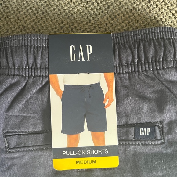 Gap men’s pull-on Shorts Navy Blue - Picture 4 of 5